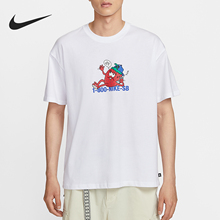 Nike/耐克官方正品2025男士亲肤透气卡通印花休闲短袖HV1303-100