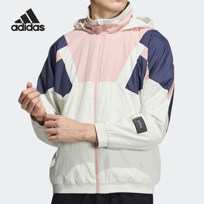阿迪达斯男子立领运动夹克