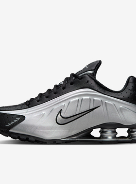 Nike/耐克正品Shox R4男士低帮气柱缓震拼接耐磨运动鞋HQ1988-007
