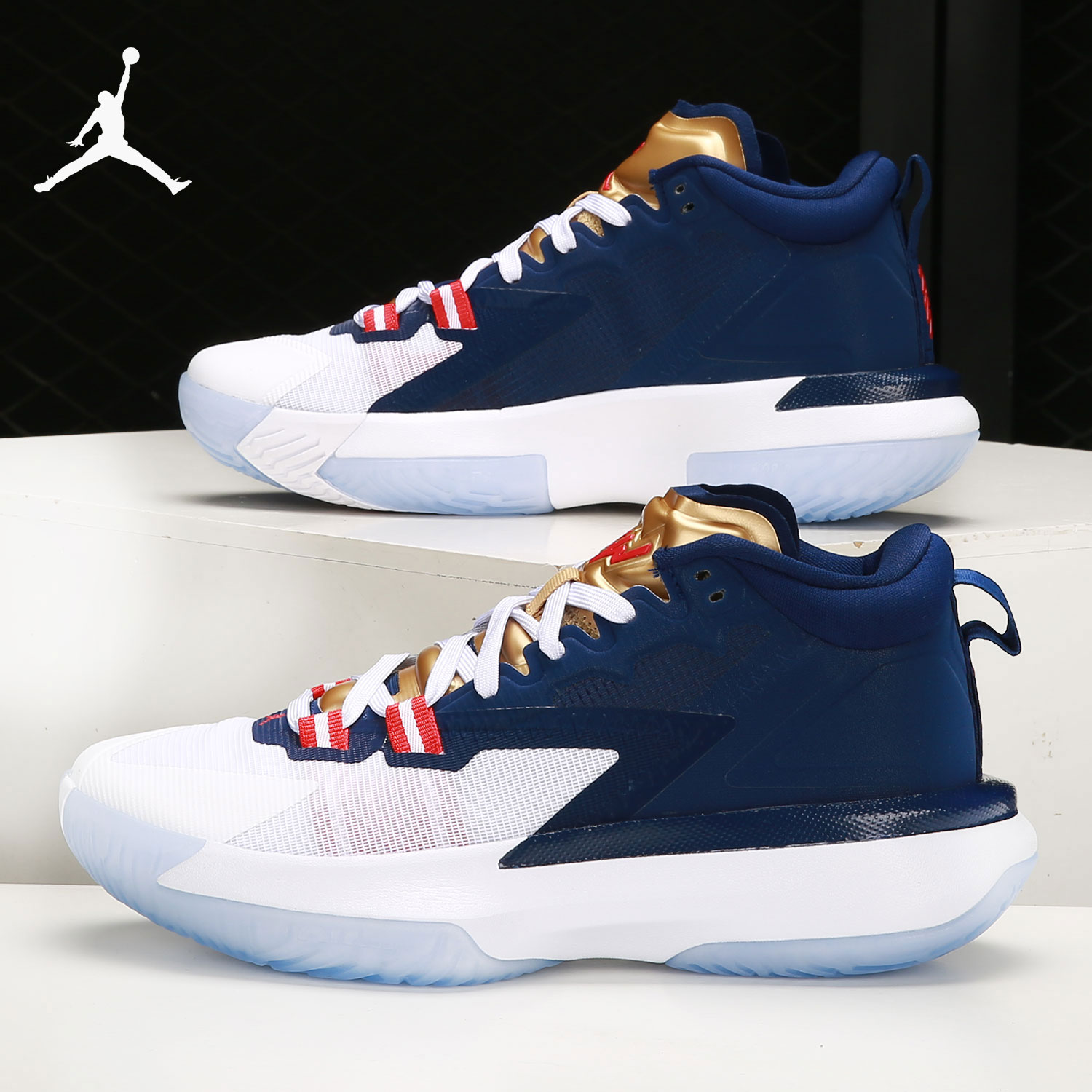 Nike/耐克正品 Air Jordan Zion 1 锡安一代男子篮球鞋DA3129-401