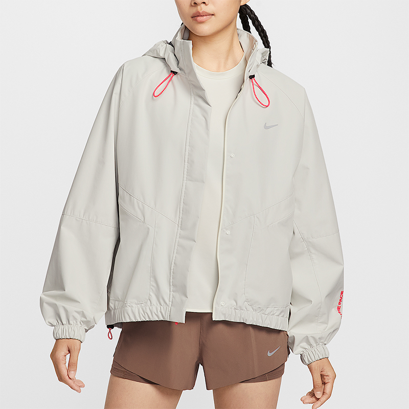 Nike/耐克正品Swift Storm-FIT女士连帽跑步运动外套IO0251-047