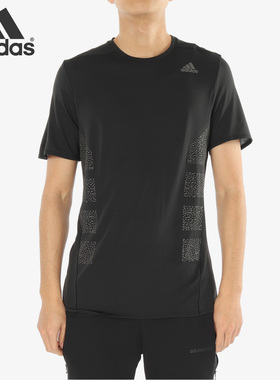 Adidas/阿迪达斯正品CRU TEE PRISM M 男子跑步运动短袖T恤CG1130