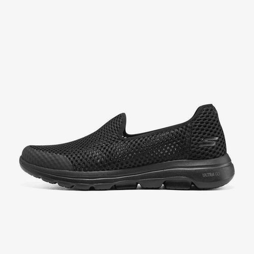 Skechers/斯凯奇正品春季go walk一脚蹬男子透气运动休闲鞋