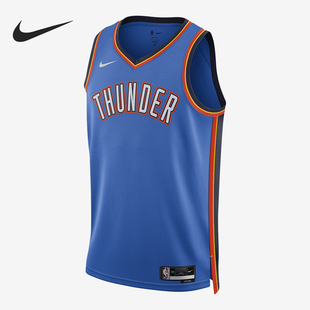 Nike/耐克正品Oklahoma Swingman男士透气无袖T恤DN2147-403