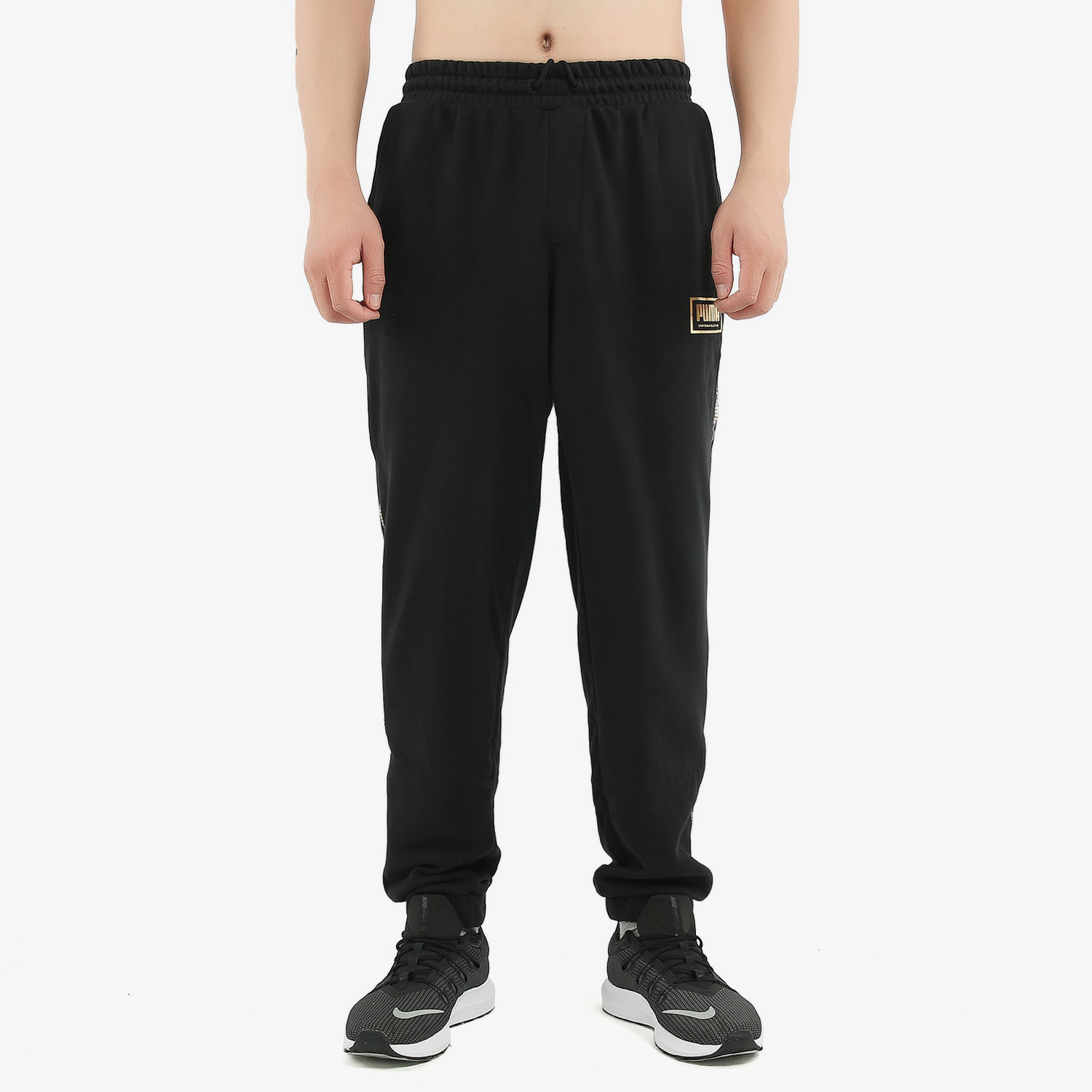 PUMA/彪马正品Holiday Pack Pants TR 男子针织运动长裤581766-01