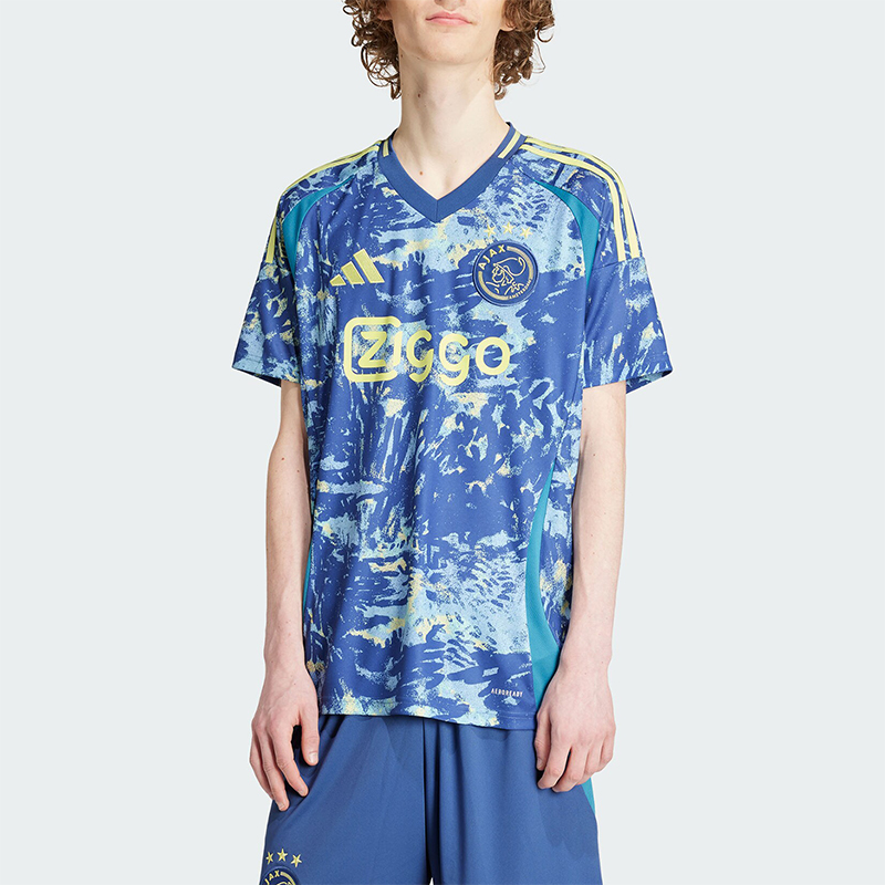 Adidas/阿迪达斯正品阿贾克斯球迷版男士足球运动短袖IT6162