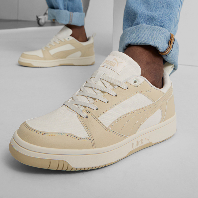 Puma/彪马正品REBOUND男女系带低帮经典户外简约复古休闲板鞋