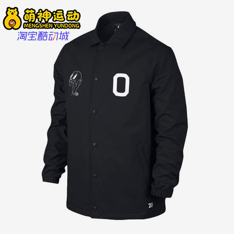 Nike/耐克正品Jordan男士印花衬衫式休闲夹克外套819120-010