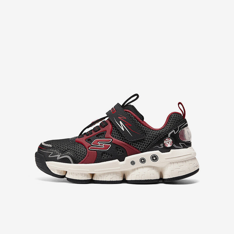 Skechers/斯凯奇正品春季新款大童魔术贴休闲缓震耐磨运动鞋,童鞋/婴儿鞋/亲子鞋,运动鞋,淘宝优惠券,粉丝福利购,淘宝优惠卷