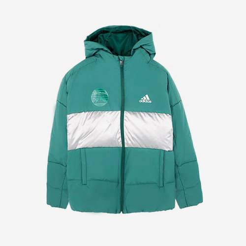 阿迪达斯正品大童保暖羽绒服