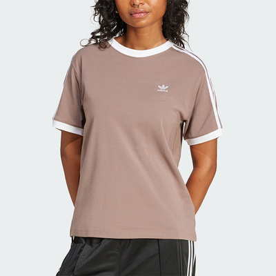 Adidas/阿迪达斯正品三叶草女士简约透气圆领运动短袖T恤JD4570