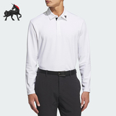 POLO衫 Adidas 休闲高尔夫训练长袖 2025男士 JM9538 阿迪达斯正品