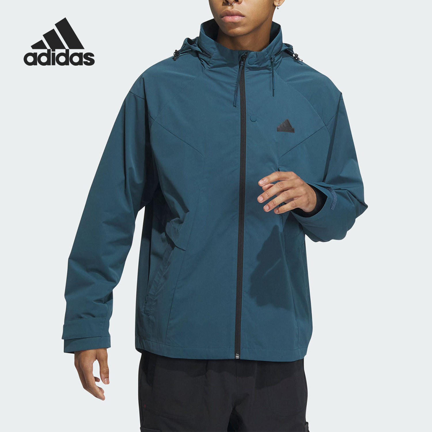 阿迪达斯正品男子夹克外套