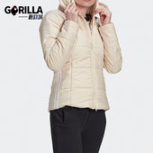 Adidas 三叶草女士保暖休闲连帽运动棉服GD2509 阿迪达斯正品