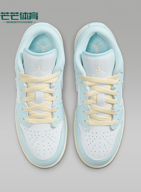 Nike/耐克正品 JORDAN GS女子大童透气简约经典篮球鞋HJ5971-400