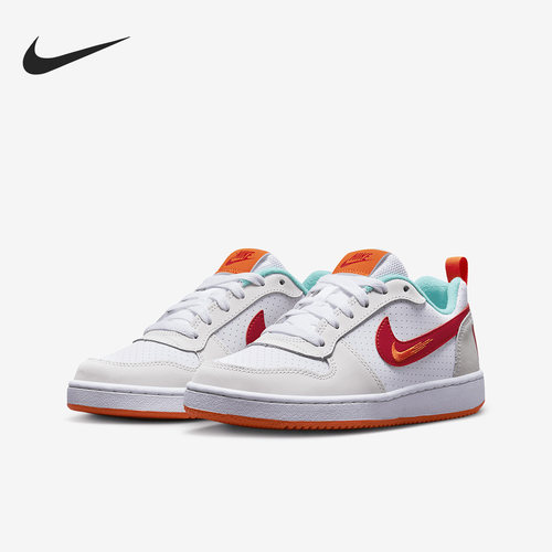 Nike/耐克正品低帮运动女子GS大童休闲低帮板鞋FD4635-161