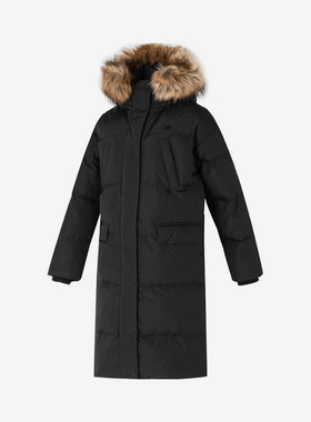 New Balance/NB正品冬季新款女子保暖运动连帽羽绒服NPD42272-BK