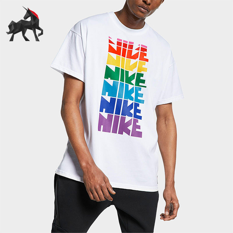 耐克男子运动透气圆领短袖