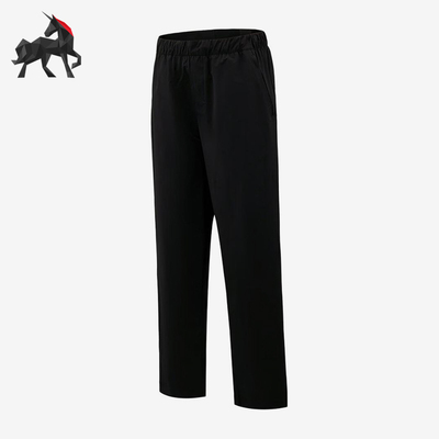 Adidas/阿迪达斯正品梭织直筒中腰纯色休闲裤男休闲裤KZ2314