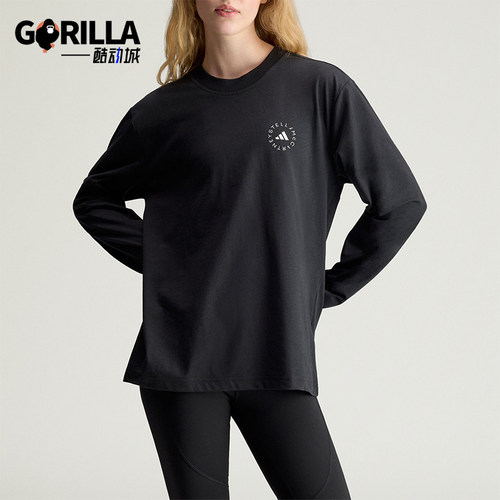 Adidas/阿迪达斯正品LONG SLEEVETOP女士经典圆领长袖T恤KF6450
