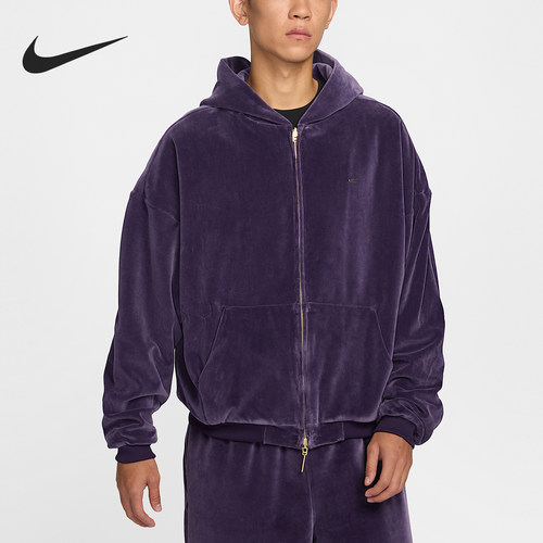 Nike/耐克正品LeBron男士休闲刺绣连帽日常篮球外套IM0636-525