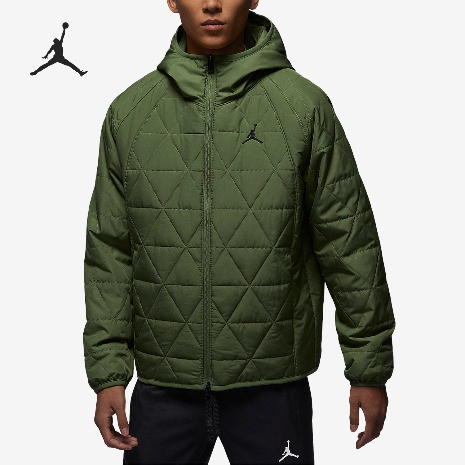 Nike/耐克正品JORDAN男士运动休闲防风保暖棉服FD2638-340