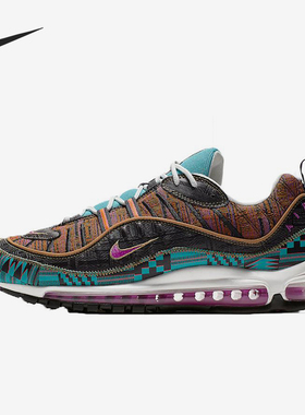 Nike/耐克正品Air Max 98 BHM男士日常经典防滑跑步鞋CD6090-001