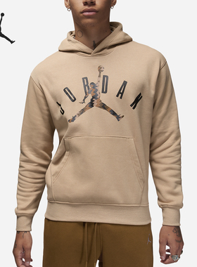 Nike/耐克官方正品JORDAN男子加绒保暖宽松连帽卫衣FD7416-200