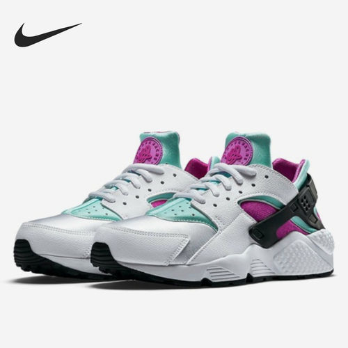 Nike耐克正品Air Huarache Run女减震防滑跑步鞋634835-104