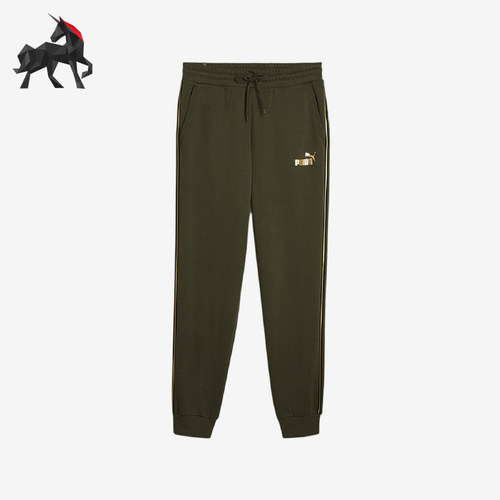 Puma/彪马正品男士舒适系带中腰针织运动休闲长裤685291-70