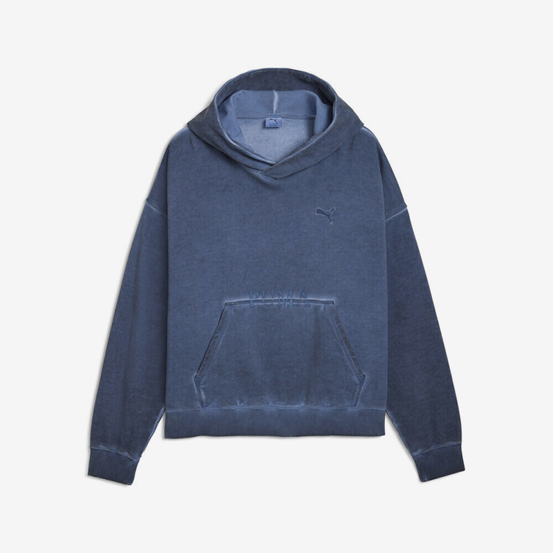 Puma/彪马官方正品字母连帽男女连帽卫衣柔软休闲卫衣635302-80