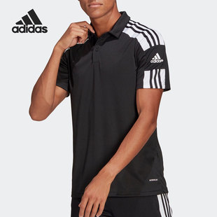 T恤POLO衫 Adidas 足球训练男子短袖 阿迪达斯官方正品 GK9556 新款