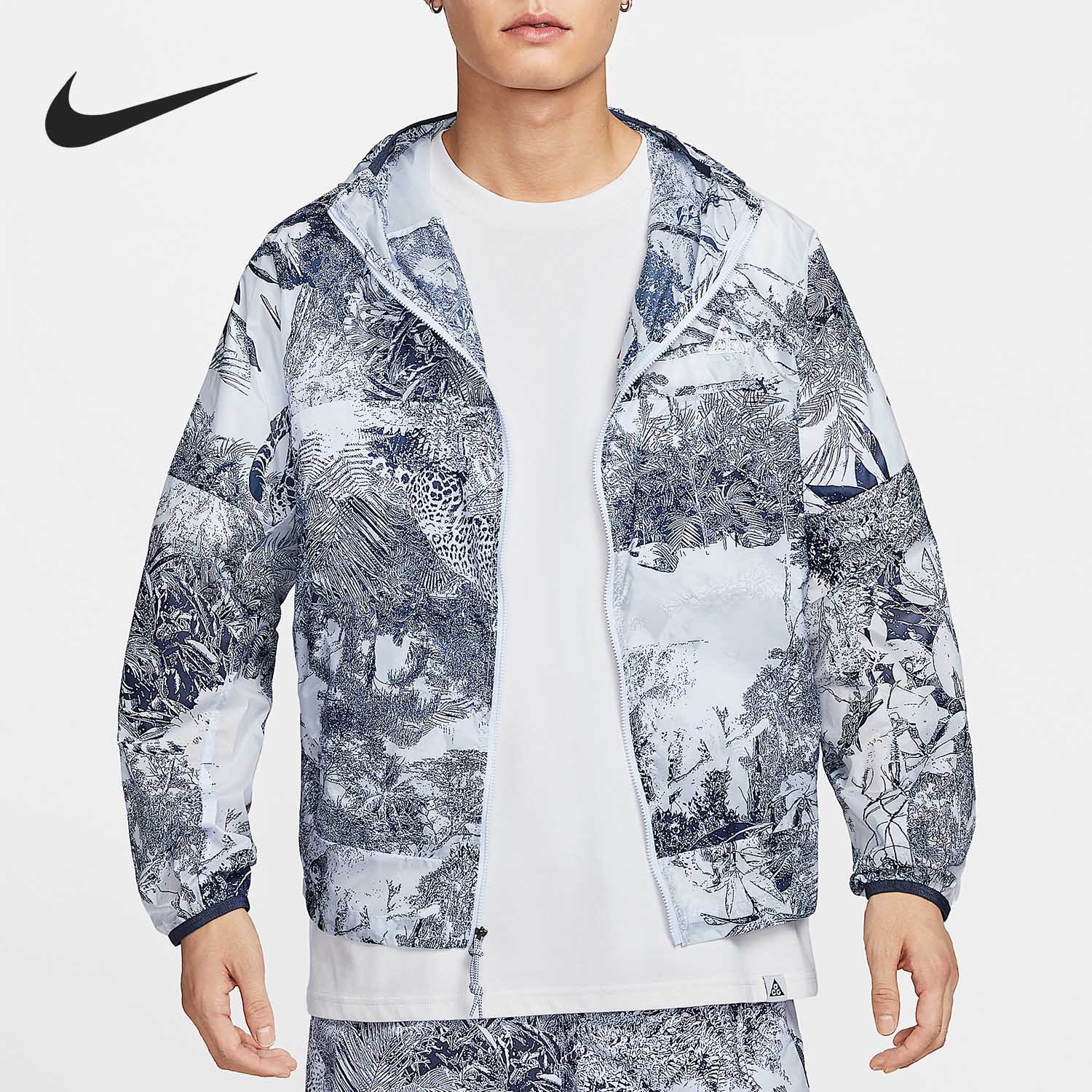 Nike/耐克正品Cinder Cone男士宽松时尚印花外套HJ2886-085