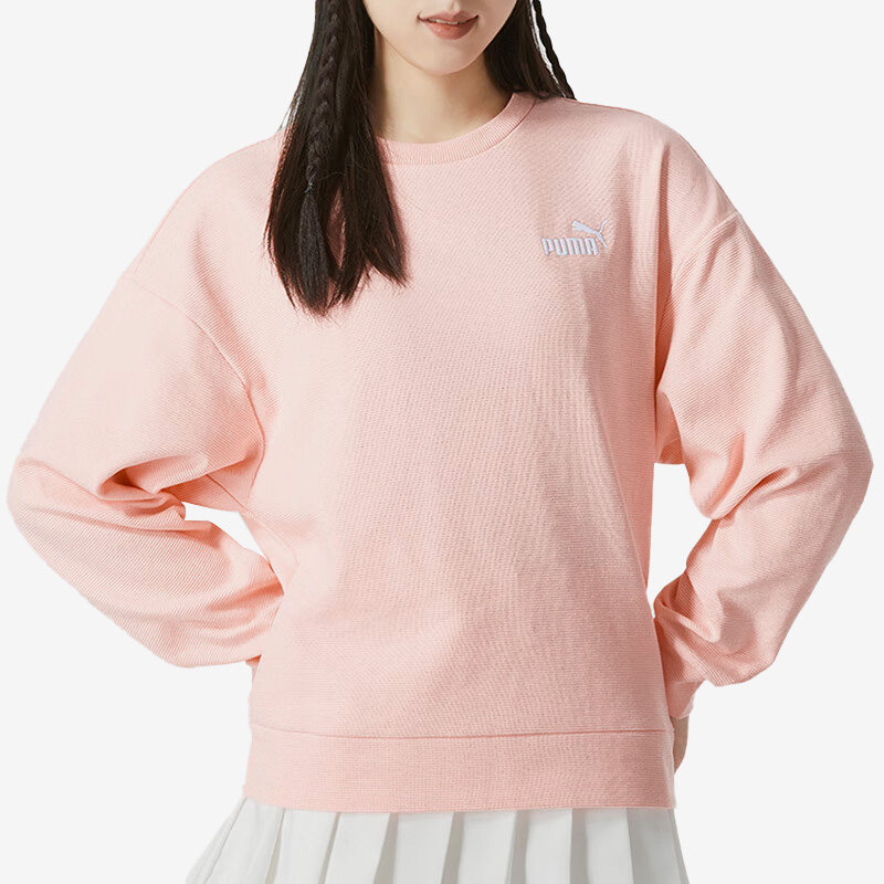 Puma/彪马官方正品当季新款女子舒适针织长袖套头卫衣678444-63,运动服/休闲服装,运动卫衣/套头衫,淘宝优惠券,粉丝福利购,淘宝优惠卷