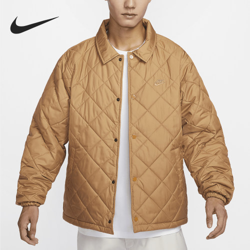 Nike/耐克正品Club Therma-FIT男士保暖复古棉服FZ0635-224