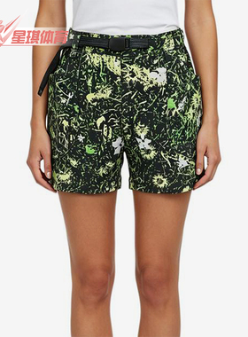 Nike/耐克正品ACGDOLOMITIAOP新款女黑绿色经典短裤II0942-317