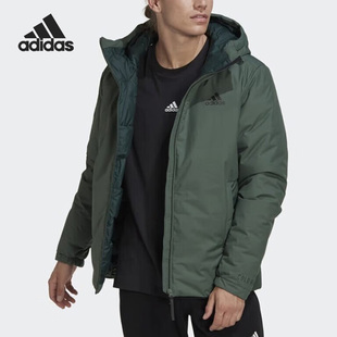 新款 冬季 男子运动保暖连帽羽绒服HG6014 阿迪达斯官方正品 Adidas