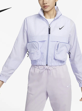 Nike/耐克官方正品新款夏季女子透气棒球运动外套DV8035-536