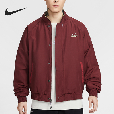 Nike/耐克正品2025冬季款男士日常立领刺绣休闲外套IQ3705-613