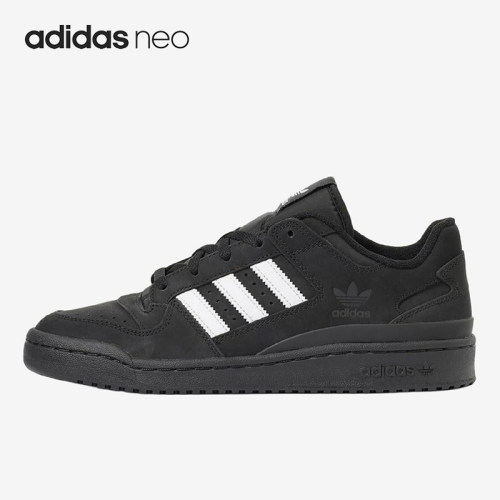 Adidas/阿迪达斯正品三叶草男士舒适薄底耐磨休闲板鞋JS0507