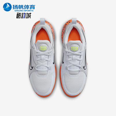 耐克儿童系带网眼耐磨跑步鞋缓震