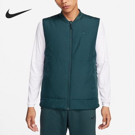 Nike/耐克官方正品秋冬新款男子训练无袖保暖运动棉马甲FB7554