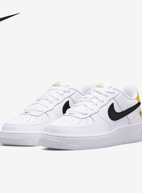 Nike/耐克正品Air Force 1 AF1女子GS大童运动板鞋DM0983-100