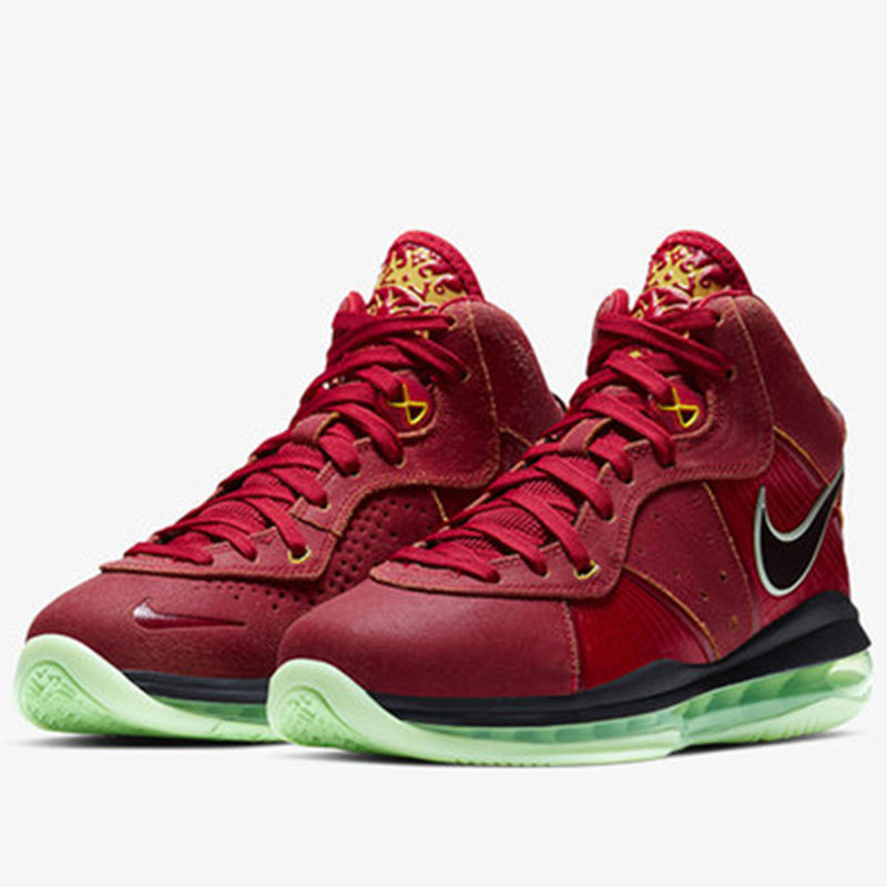 Nike/耐克正品 新款高帮系带大童运动训练篮球鞋 DH3236-600