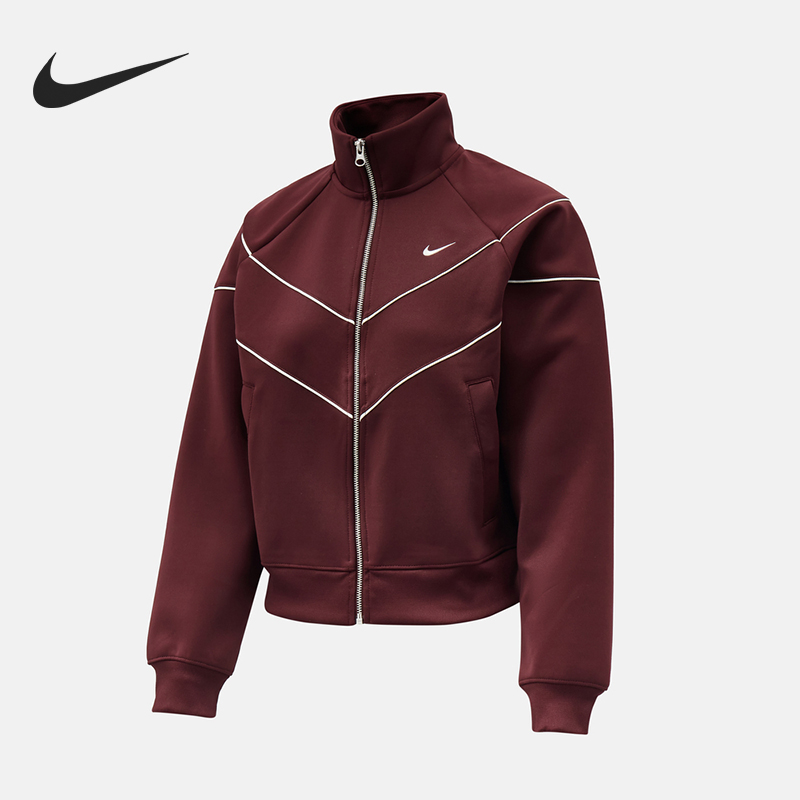 Nike/耐克正品AS W NSW NK WR PO女士运动健身立领外套HJ0976-652