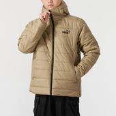 运动休闲保暖连帽棉服672418 Puma 男士 2024冬新款 彪马正品