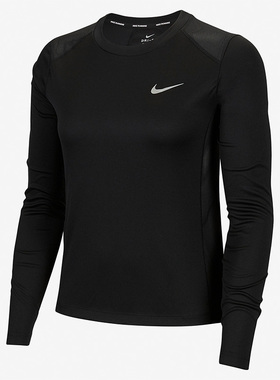 Nike/耐克正品休闲女子时尚潮流运动训练长袖T恤 AT4193-010