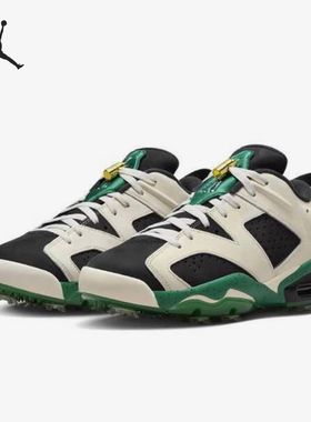 Nike/耐克官方正品 Air Jordan 6 Low 男士高尔夫球鞋FJ0848-100