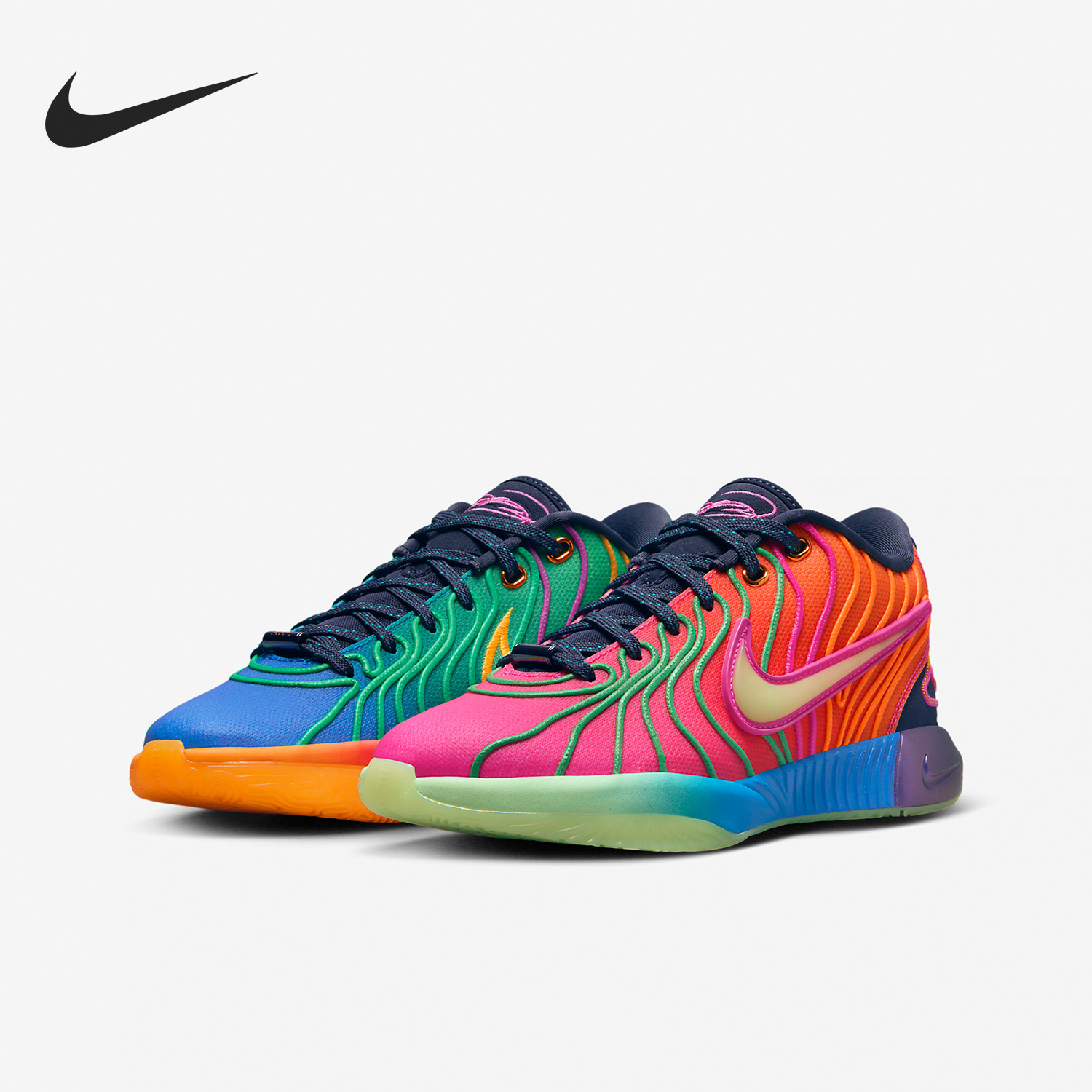 Nike/耐克正品 LeBron XXI  GS女子大童实战篮球鞋HF6819-400