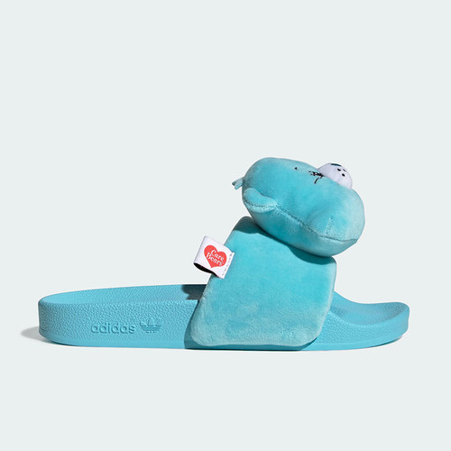 Adidas/阿迪达斯正品ADILETTE女士复古风透气经典休闲拖鞋KH9955